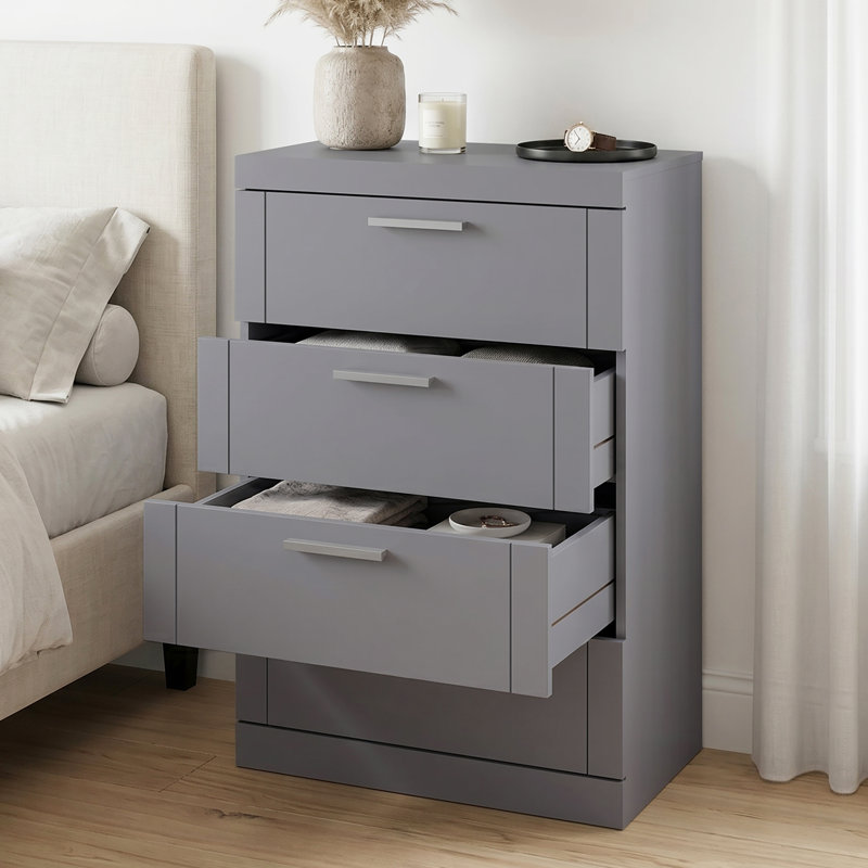 Kimberley 4 Drawer Chest of Drawers, Grey