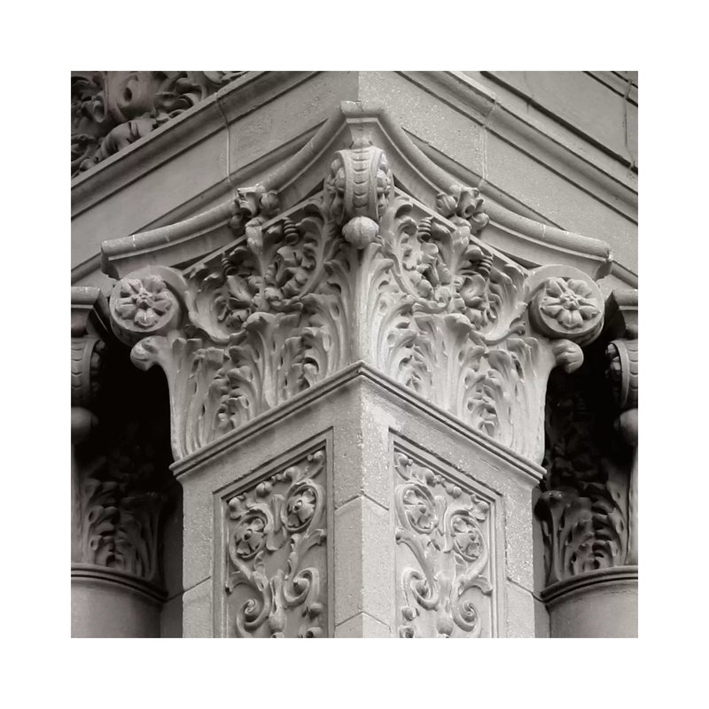 Architectural Detail IV by Boyce Watt - Wrapped Canvas Print, 30.48 cm H x 30.48 cm W