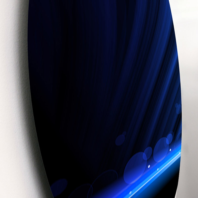 Modern Abstract Wall Decor on Metal
