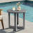 Patio Round Metal Side Table-2062291736