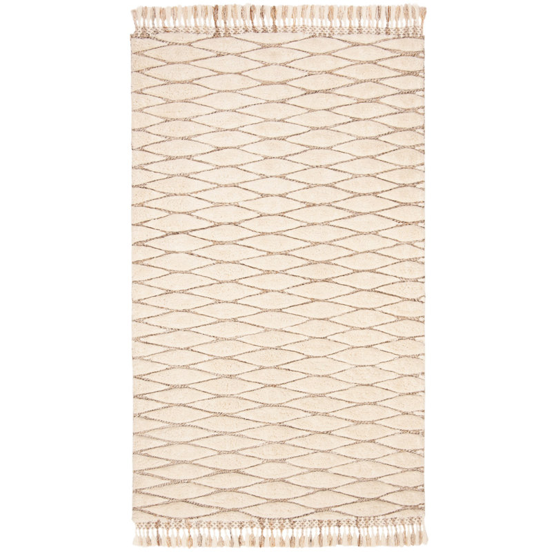 Powell Hand Tufted Performance Geometric Rug, Rectangle 5' x 8'