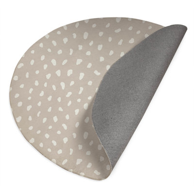 Paint Drop Non-Slip Outdoor Rug
