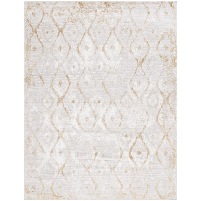 Milstein 500 Performance Geometric Rug, Rectangle 8' x 10'