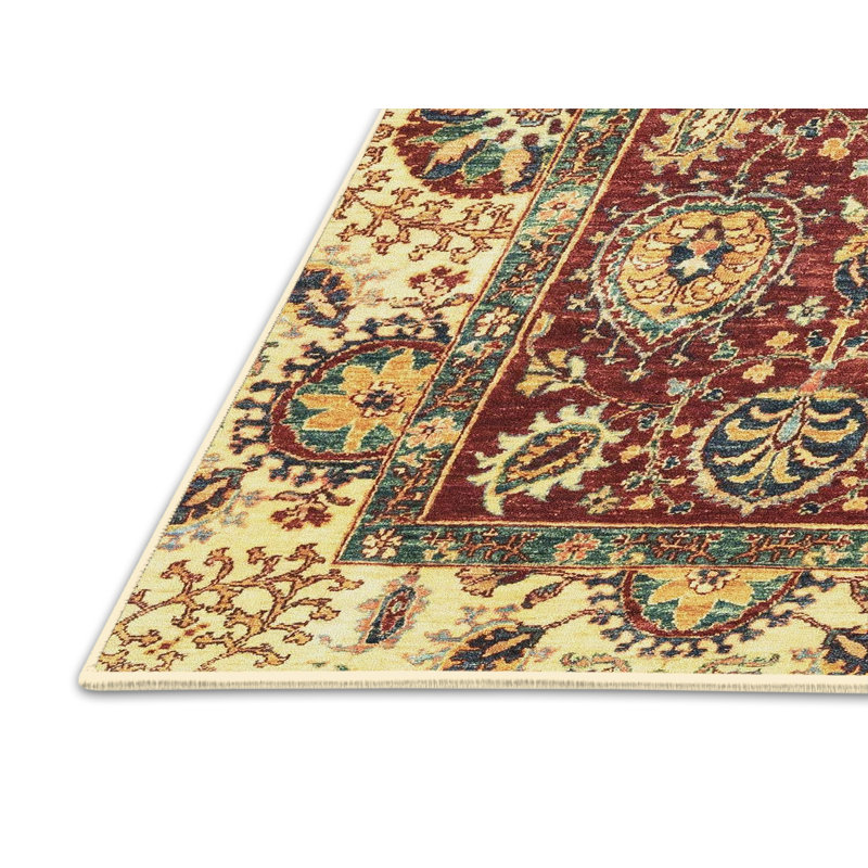 Tapis abstrait moderne 2978, Rectangle de 5 pi x 8 pi
