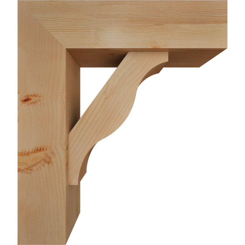 Support Funston Block avec support décalé, 28 x 24, Sapin Douglas de l 7 1/2 (lisse)