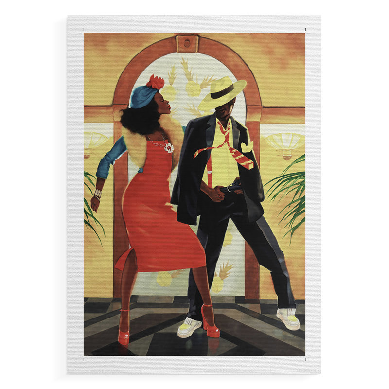 Night Out I - Impression sur toile seulement - NON-CADRE, H 18 po x l 12 po