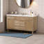 Meuble-lavabo moderne de 60 po avec lavabo pleine largeur, armoires en rotin et rangement à fermeture en douceur-1105952329