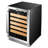 Whynter 24'' width 54 Bottle Single Zone Built-In Wine Refrigerator