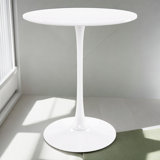 Banush Round Metal Base Dining Table