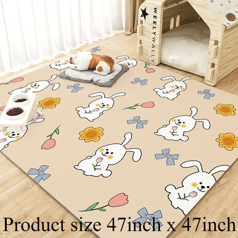 Tapis pour animaux, H 1 po x l 47 po x P 47 po