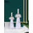 11.02'' H Marble Tabletop Candlestick