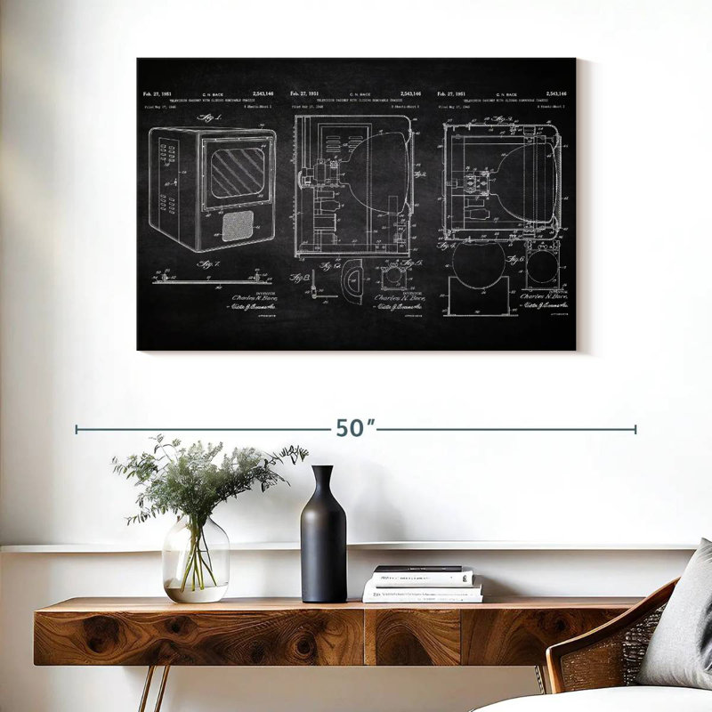 BW Television Cabinet Laelle, 26" H x 39" W