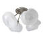 Ume Frosted Glass 4-Light Semi Flush Mount-66074680