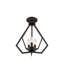 Lustre géométrique unique à 3 lumières Buckeys-22804343