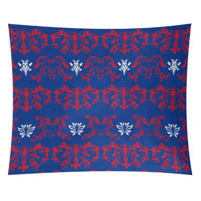 Tapisserie baroque en microfibre New England Football