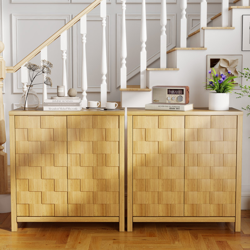 2 - Door Standard Accent Cabinet, Yellow