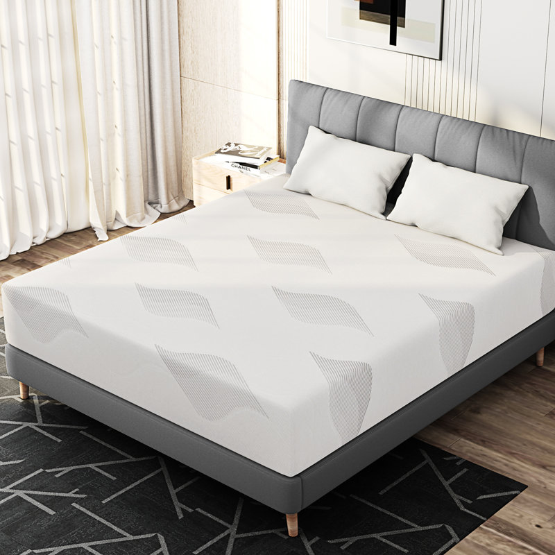 12" Medium Memory Foam Mattress for Back Pain Relief in a box with Washable Cover, Twin, 12"