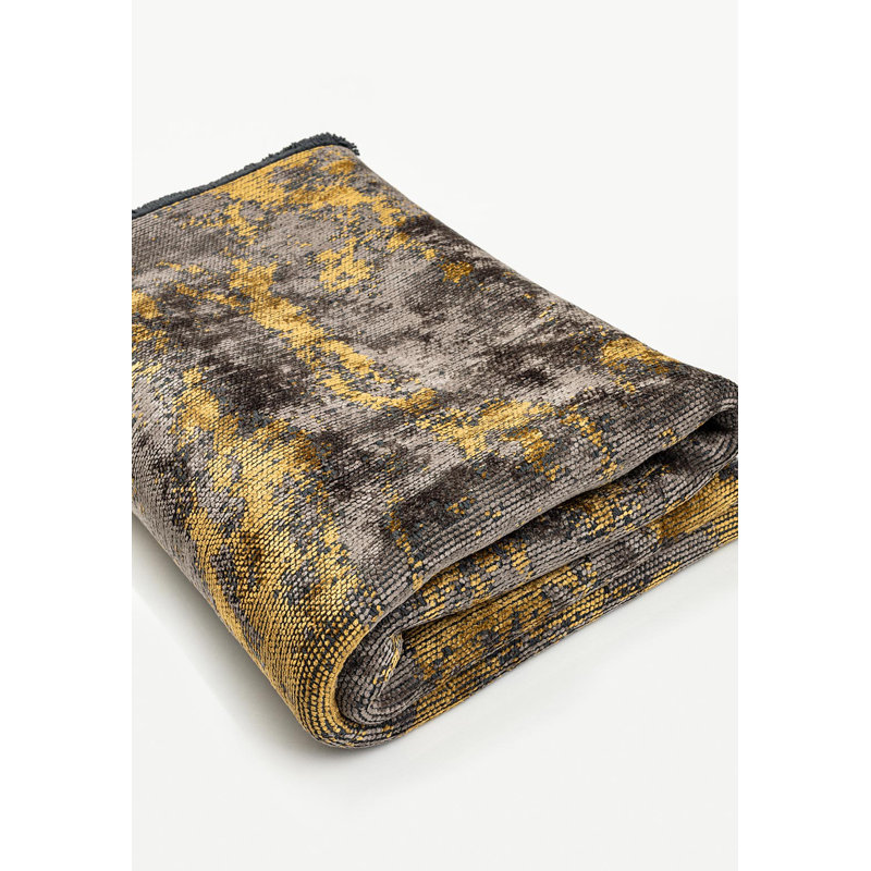 Rapture Abstract Area Rug, Square 9'10"