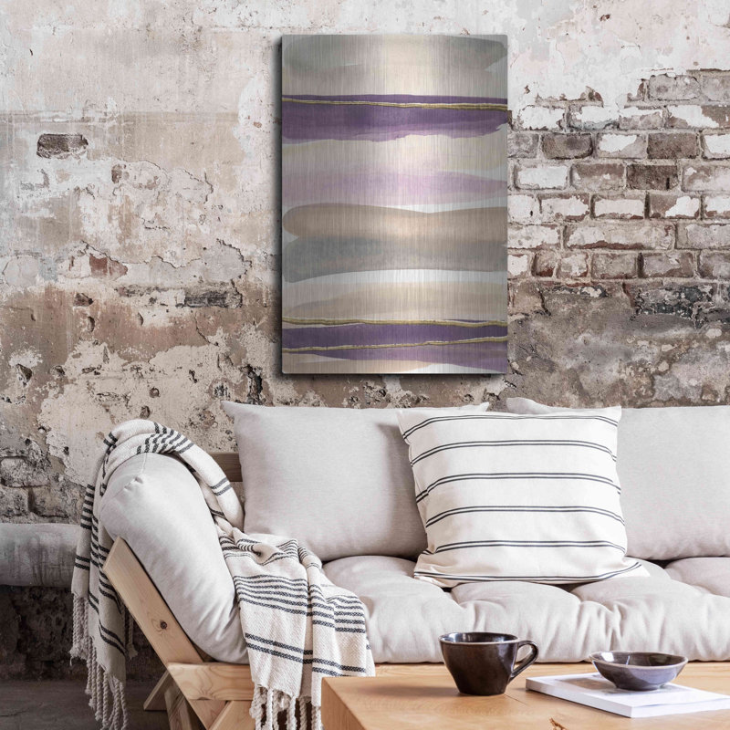 «Gilded Amethyst I Crop» par Chris Paschke, H 36 po x l 24 po
