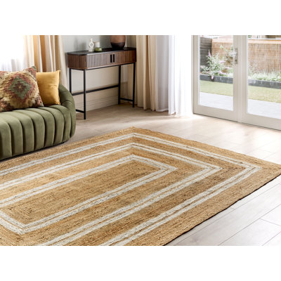 Buch Hand Woven Beige Indoor Rug