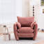 Chaise simple moderne en chenille de 36,66 po de largeur, pour les espaces de repas à la maison-24354825