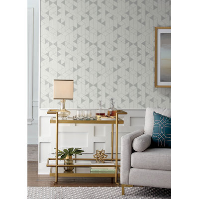 Fairbank Linen Geometric Wallpaper