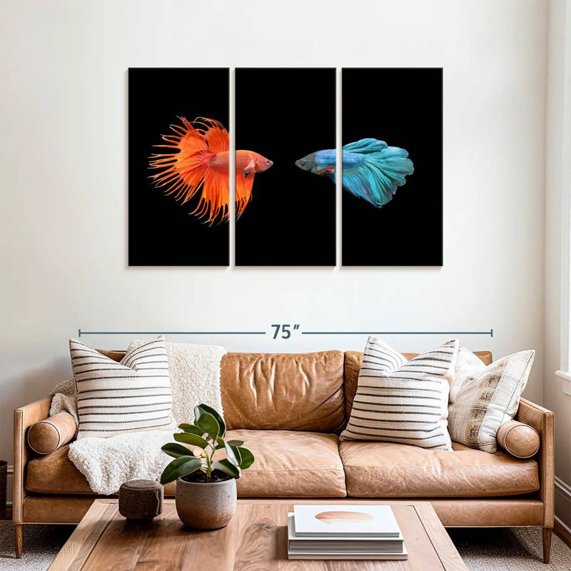 Brampt Betta Fish Meet, 36" H x 57" W