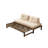 Modern Style 3-In-1 Convertible Sleeper Sofa Bed With Adjustable Backrest Pull Out Couch Sofa Bed-1961959558