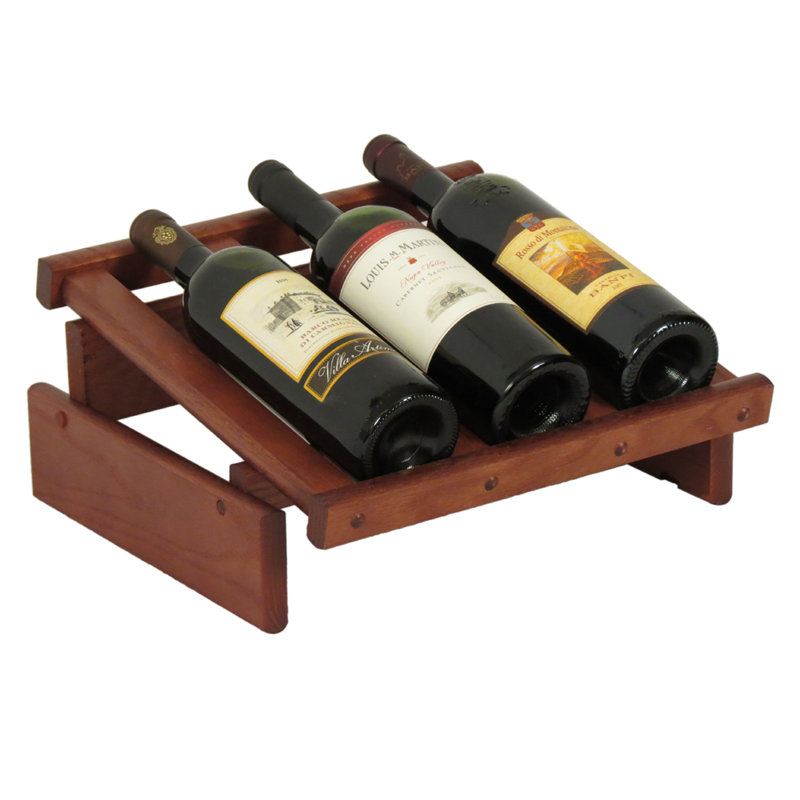 Support à vin de table Geis, Brut, H 6,5 po x l 14 po x P 12,875 po