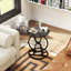Table d'appoint 2 pièces Vintage Industrial
