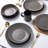 Stone Lain Daisy 32-Piece Dinnerware Set Stoneware-88285337