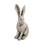 Rustic Resin Bunny Figurine
