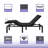 Twin XL   Adjustable bed frame with wireless remote control（Excluding mattresses）