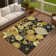 Machine Washable Indoor/Outdoor Emelia ACN2294 Floral Rug