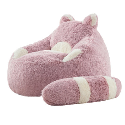 Fauteuil à billes Giant Rose Raccoon Compression
