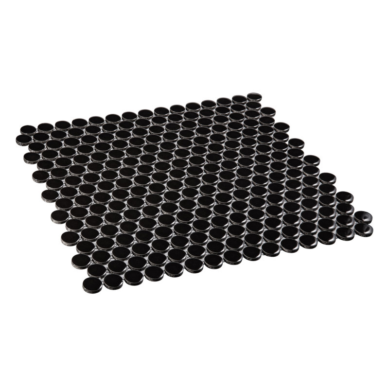 Stylish- Sweetpea 1" x 1" Porcelain Penny Round Mosaic Wall & Floor Tile, Starque