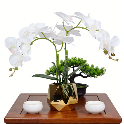 Arrangement floral artificiel