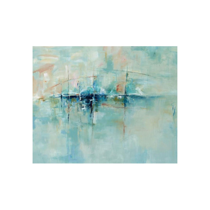 «Second Night at Sea» par Sara Brown - impression, H 24 po x l 30 po x P 1,5 po, Plexi