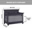 Lit de bébé convertible 4-en-1 WESTON-1261904206