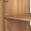 Armoire de rangement de salle de bain moderne en bois de 36 pouces avec lavabo, base en bois massif avec quincaillerie à fermeture en douceur et pieds réglables