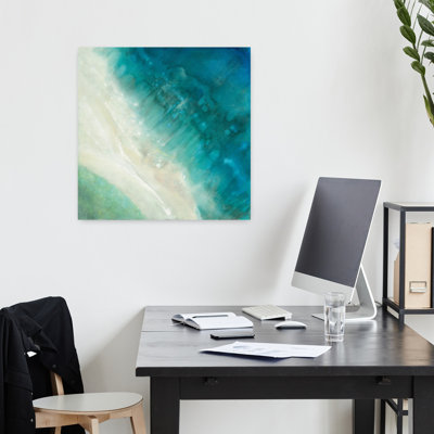Birdseye View, art côtier abstrait