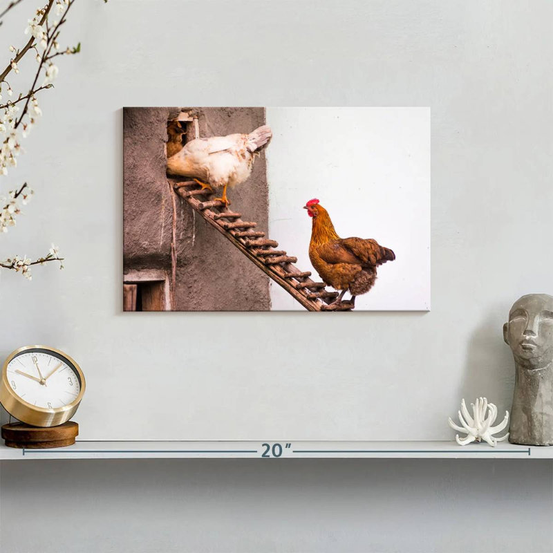 Brampt Chicken Coop, 8" H x 12" W