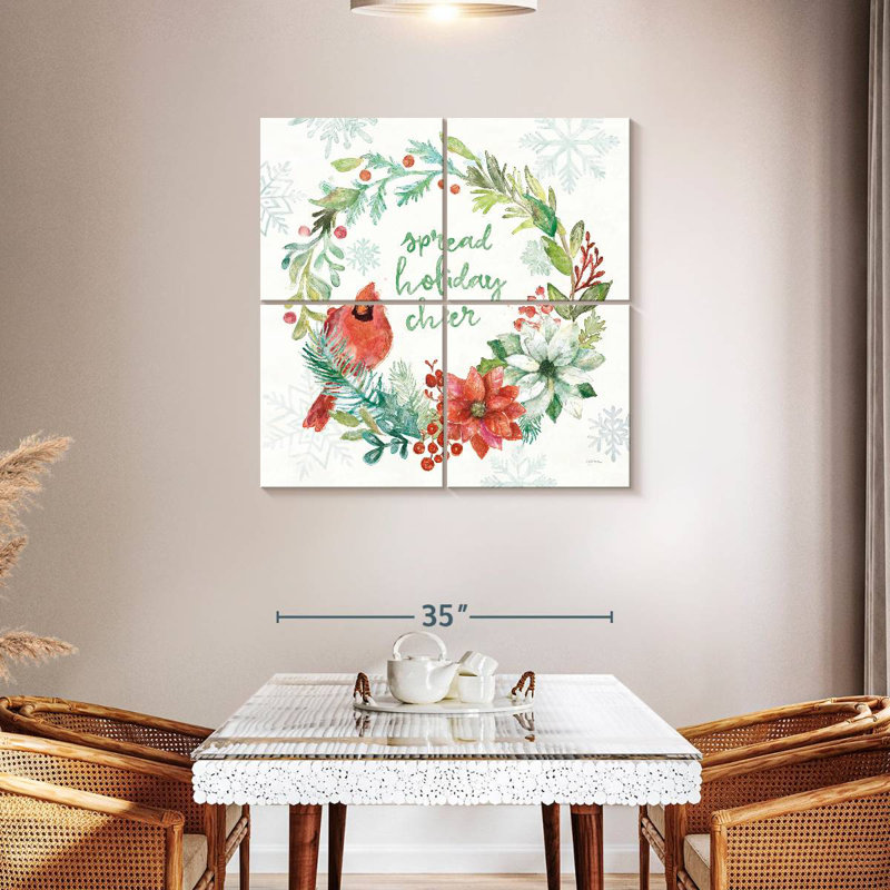 Lelend Festive Feathers II, 38" H x 38" W