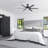 62'' Talbert 6 - Blade Standard Ceiling Fan with Remote and Light Kit Included