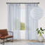 Panneau de rideau simple semi-transparent à plis pincés avec anneaux et pinces inclus-1244065972-1244065975