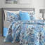  Ensemble d'édredon réversible 5 pièces avec taie décorative et jupe de lit-745066975-719674287