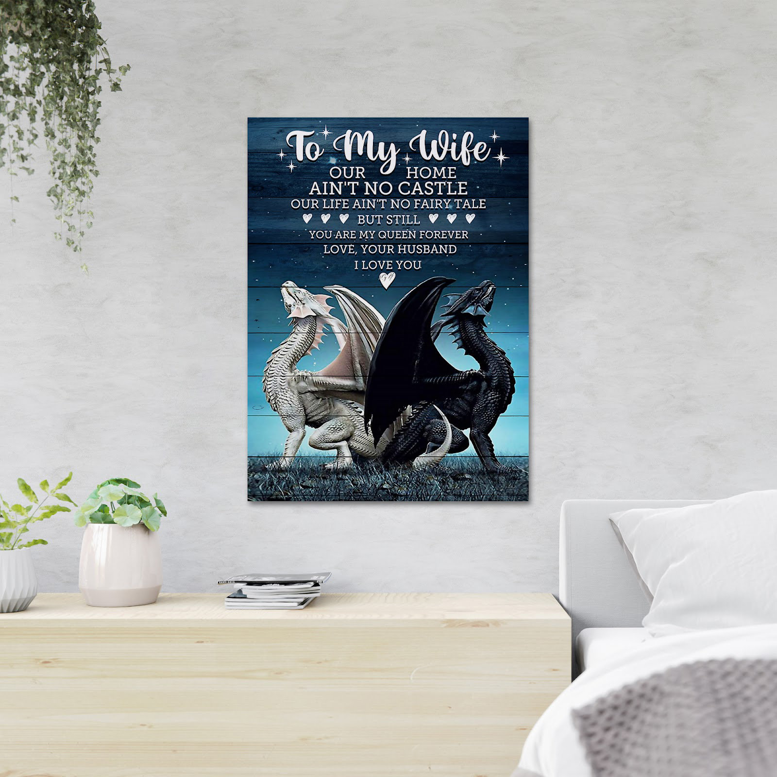 To My Wfe Our Home Ant No Castle - Etsy