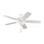 Ventilateur de plafond standard à 5 pales de 60 po avec chaînette et ensemble d'éclairage inclus Colony-1551166