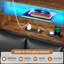 Lit plateforme avec rangement à DEL avec station de charge-1049906695-1049906693