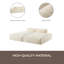 Canapé-lit modulaire surdimensionné de 90,0 po, entièrement compressé, spacieux et rembourré de mousse pour le salon, conception adaptée aux personnes âgées, combinaison de 2 PC gratuite, aucun assemblage requis-953997090